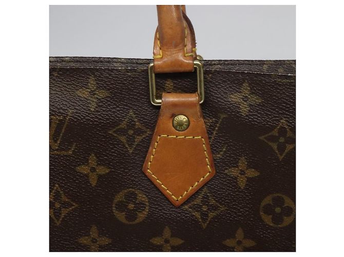 LOUIS VUITTON Borsa Sac Plat Monogram M51140 Auth LV 131017 Monogramma - vista 10