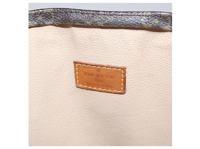 LOUIS VUITTON Borsa Sac Plat Monogram M51140 Auth LV 131017 Monogramma - vista 11