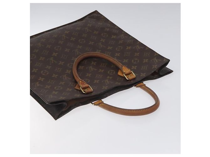 LOUIS VUITTON Borsa Sac Plat Monogram M51140 Auth LV 131017 Monogramma - vista 6