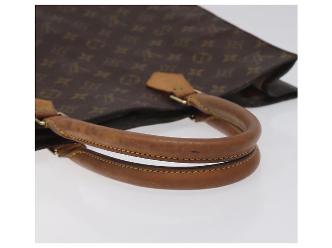 LOUIS VUITTON Borsa Sac Plat Monogram M51140 Auth LV 131017 Monogramma - vista 7