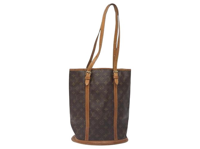LOUIS VUITTON Borsa a Spalla Monogram Bucket GM M42236 Auth LV 130211 Monogramma - vista 13