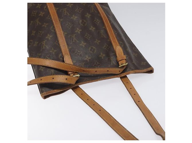 LOUIS VUITTON Borsa a Spalla Monogram Bucket GM M42236 Auth LV 130211 Monogramma - vista 6