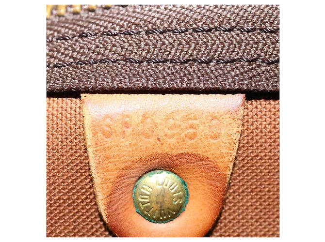 LOUIS VUITTON Borsa Boston Monogram Keepall 45 M41428 Auth LV yk11007 Monogramma - vista 20