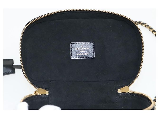 LOUIS VUITTON Monogram Game On Vanity PM Borsa a Mano Bianca M57458 LV Auth 95387SM Bianco - vista 23