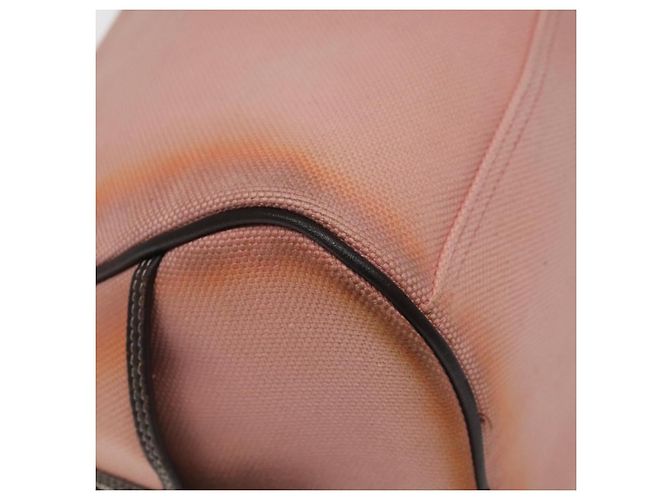 Borsa a mano Burberry Blue Label in tela rosa Auth ti2936 - vista 11