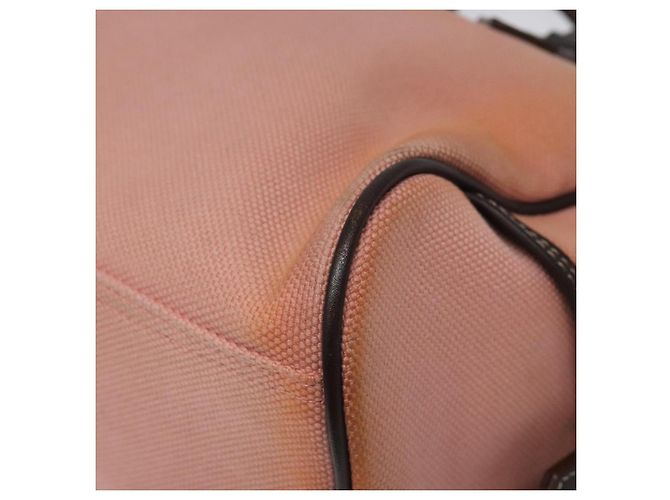 Borsa a mano Burberry Blue Label in tela rosa Auth ti2936 - vista 12