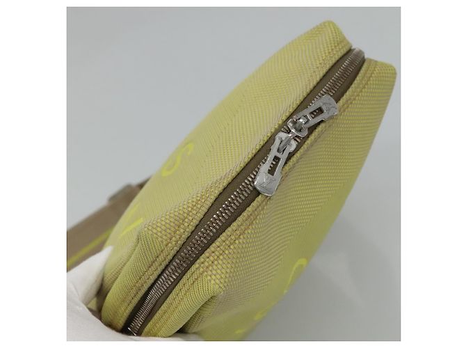 LOUIS VUITTON Borsa Weatherly LV Cup Damier Geant Gialla M80636 LV Auth BD482 Giallo - vista 6