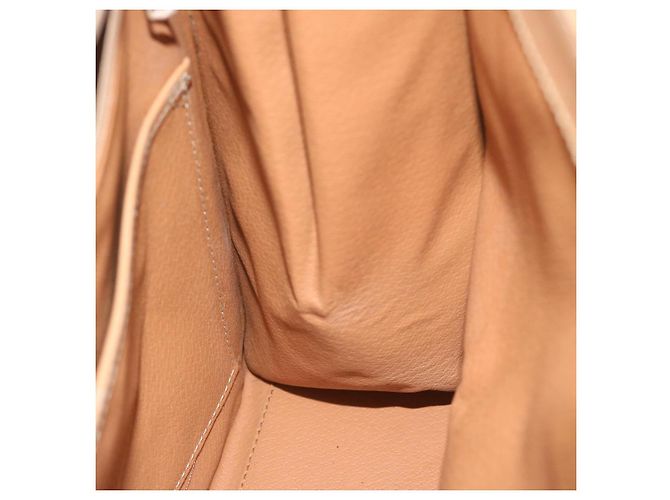 Céline Borsa a mano in tela Macadam CELINE in pelle PVC marrone Auth am5411V - vista 18