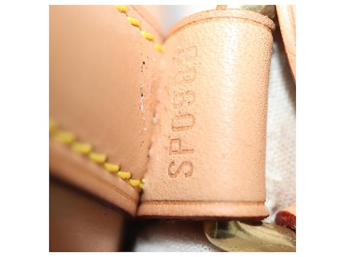 LOUIS VUITTON Borsa a Spalla Nomad in Pelle Dom Prignon M99057 Auth ki4627SAM Beige - vista 11