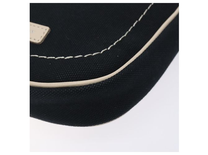 Borsa a Spalla Burberry in Tela Blu Navy Argento Autentica th6201 - vista 9