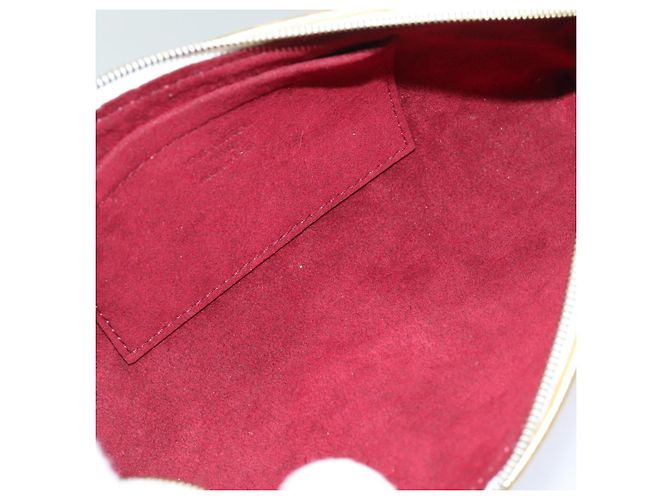 LOUIS VUITTON Monogram Multicolor Kate Pouch Weiß Bron M55212 LV Auth 82391SAV Bronze - Ansicht 10