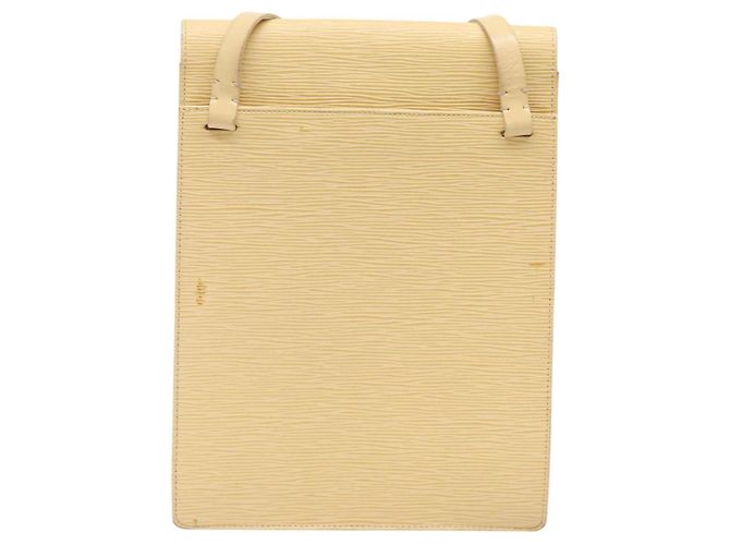 LOUIS VUITTON Epi Ramatuelle Schultertasche Creme Vanille M5247A LV Auth ep9427 Roh - Ansicht 2