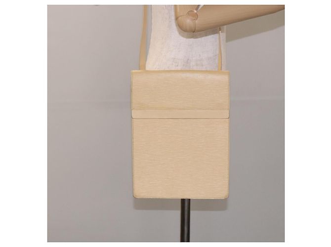 LOUIS VUITTON Epi Ramatuelle Schultertasche Creme Vanille M5247A LV Auth ep9427 Roh - Ansicht 21