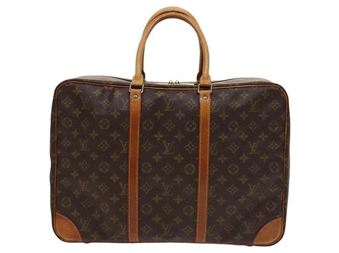 LOUIS VUITTON Borsa Boston Monogram Sirius 45 M41408 LV Auth ep9517 Monogramma - vista 13