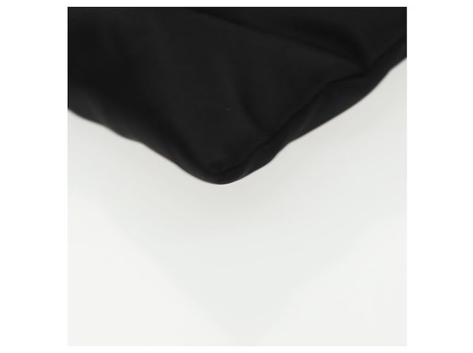 Borsa a spalla con catena Prada in nylon nero e argento autentica 100262AV - vista 15