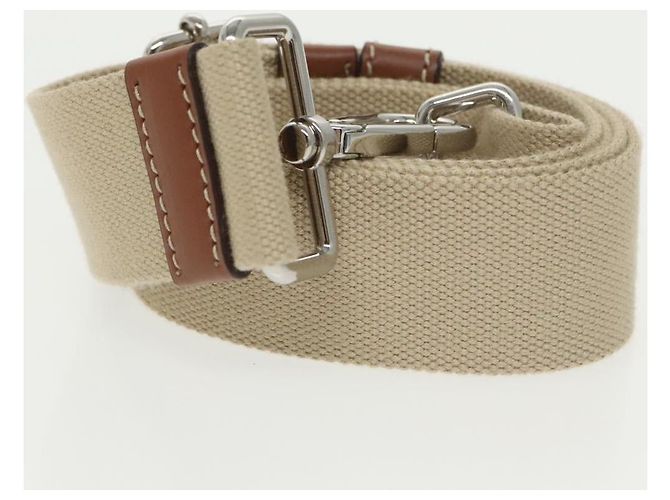 PRADA Borsa Canapalage in Tela Bianca Argento 1BG350 Auth 101308SV Bianco - vista 26
