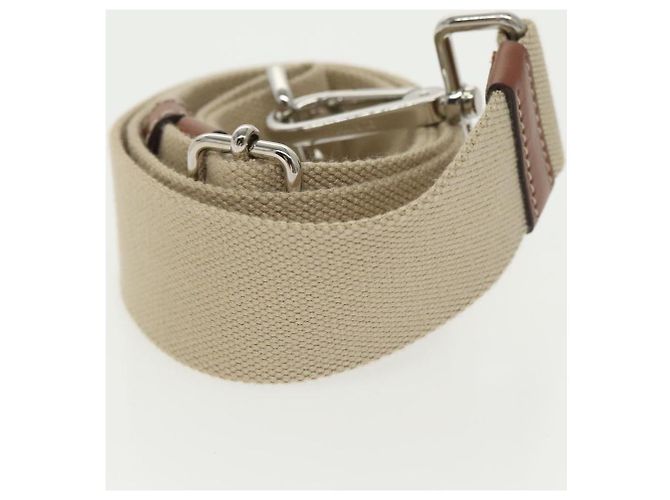 PRADA Borsa Canapalage in Tela Bianca Argento 1BG350 Auth 101308SV Bianco - vista 29