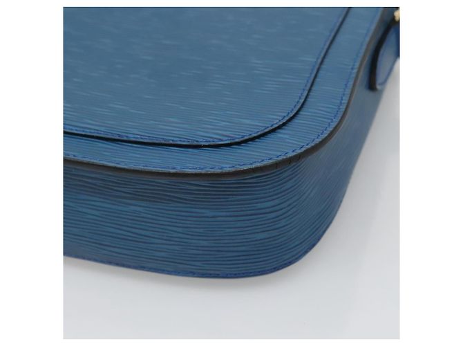 LOUIS VUITTON Borsa a Spalla Epi Saint Cloud GM Blu Toledo M52195 LV Auth ep9625 - vista 16