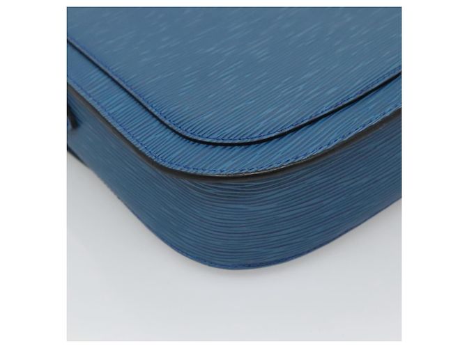 LOUIS VUITTON Borsa a Spalla Epi Saint Cloud GM Blu Toledo M52195 LV Auth ep9625 - vista 17