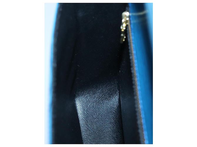 LOUIS VUITTON Borsa a Spalla Epi Saint Cloud GM Blu Toledo M52195 LV Auth ep9625 - vista 23