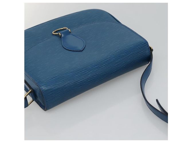 LOUIS VUITTON Borsa a Spalla Epi Saint Cloud GM Blu Toledo M52195 LV Auth ep9625 - vista 6