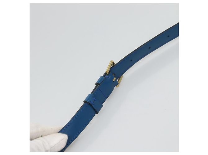 LOUIS VUITTON Borsa a Spalla Epi Saint Cloud GM Blu Toledo M52195 LV Auth ep9625 - vista 8