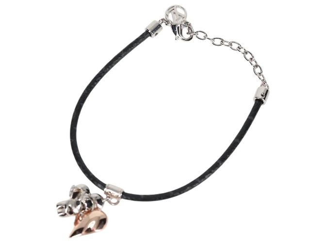 LOUIS VUITTON Monogram Bras Le Vivienne Amour Bracciale Oro M8333Z Auth 131505M Argento D'oro Monogramma - vista 2