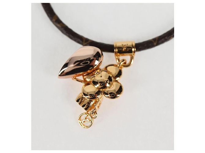 LOUIS VUITTON Monogram Bras Le Vivienne Amour Bracciale Oro M8333Z Auth 131505M Argento D'oro Monogramma - vista 6