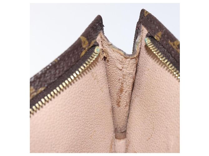 Bucket LOUIS VUITTON Monogramma Secchiello PM Pochette Accessorio LV Auth 131680 - vista 11