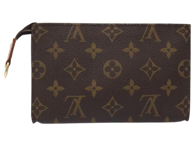 Bucket LOUIS VUITTON Monogramma Secchiello PM Pochette Accessorio LV Auth 131680 - vista 2
