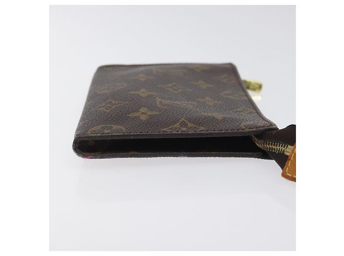 Bucket LOUIS VUITTON Monogramma Secchiello PM Pochette Accessorio LV Auth 131680 - vista 3