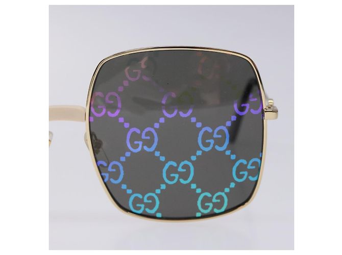 Occhiali da sole GUCCI GG Plastica Oro 127736M Auth 127736M D'oro - vista 6
