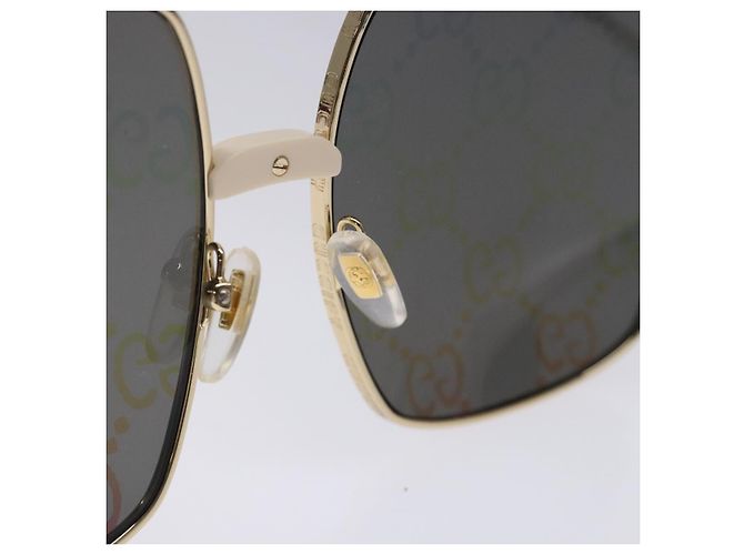 Occhiali da sole GUCCI GG Plastica Oro 127736M Auth 127736M D'oro - vista 9