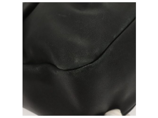 Vala Handtasche aus Leder 2 in 1 Schwarz Gold Auth 131359 von Salvatore Ferragamo Golden - Ansicht 16