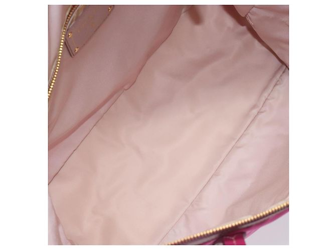 PRADA Tote Bag Nylon 2way Rosa Gold Auth ki5497V Pink Golden - Ansicht 11