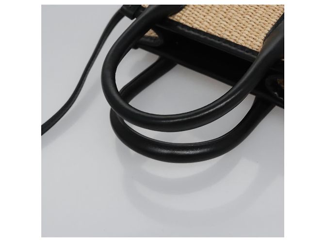 Bolso VERSACE Raffia 2way Beige Auth EC392AV - vista 7