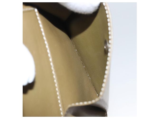Céline CELINE C Macadam Canvas Schultergeldbörse Khaki Auth sw190V - Ansicht 11