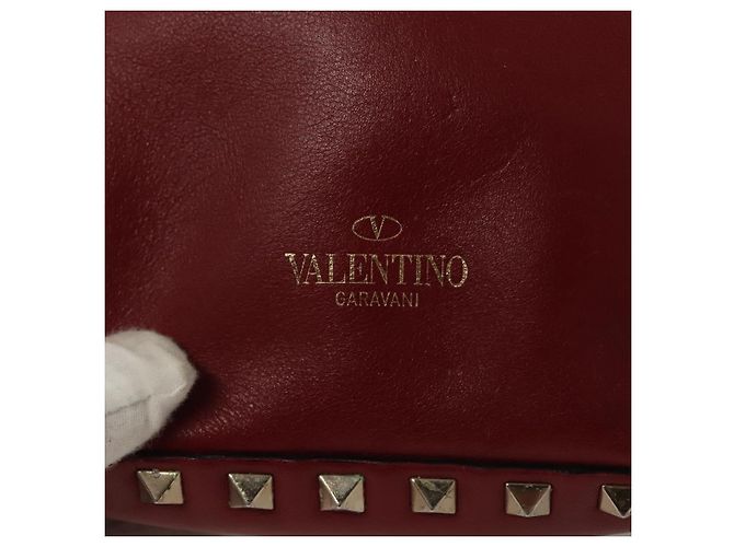 Roter Leder-Rucksack VALENTINO Auth bs23660V - Ansicht 19