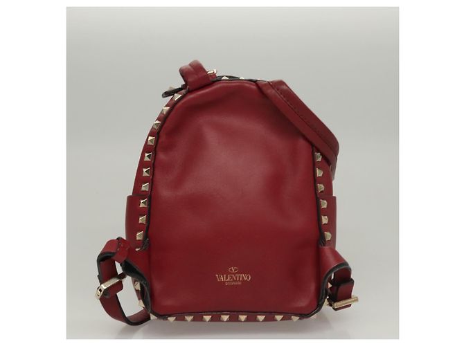 Roter Leder-Rucksack VALENTINO Auth bs23660V - Ansicht 2