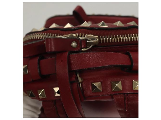 Roter Leder-Rucksack VALENTINO Auth bs23660V - Ansicht 7
