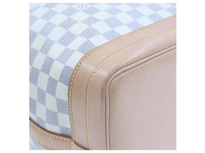 LOUIS VUITTON Borsa a Spalla Noe Damier Azur N42222 LV Auth 21577SV - vista 10