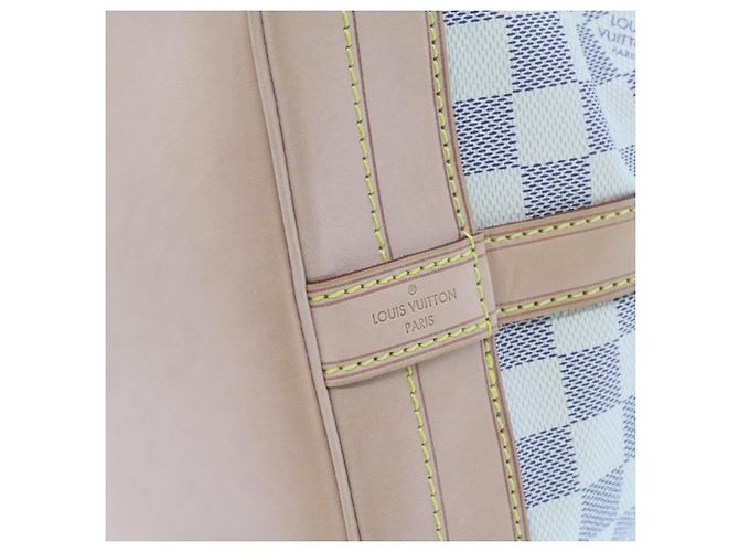 LOUIS VUITTON Borsa a Spalla Noe Damier Azur N42222 LV Auth 21577SV - vista 17