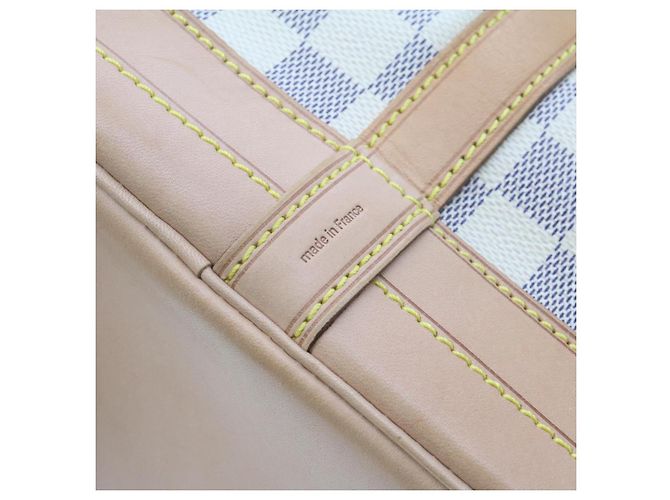 LOUIS VUITTON Borsa a Spalla Noe Damier Azur N42222 LV Auth 21577SV - vista 18