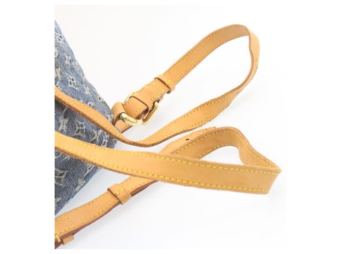 LOUIS VUITTON Zaino Monogram Denim GM Blu M95056 LV Auth 23405V - vista 10