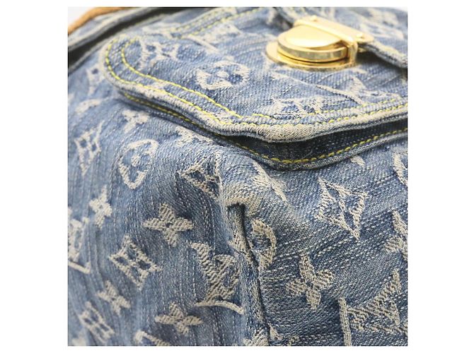 LOUIS VUITTON Zaino Monogram Denim GM Blu M95056 LV Auth 23405V - vista 15