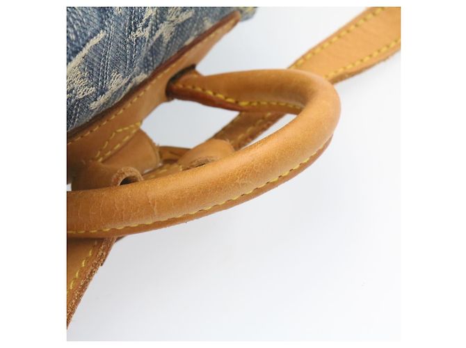 LOUIS VUITTON Zaino Monogram Denim GM Blu M95056 LV Auth 23405V - vista 9
