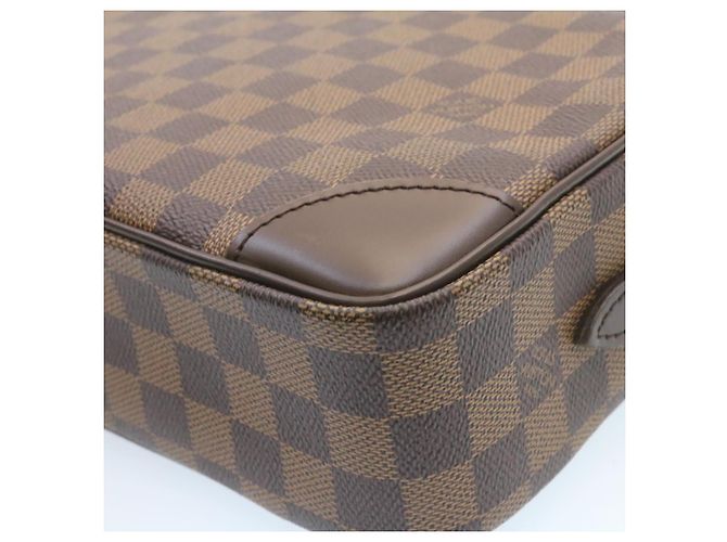 LOUIS VUITTON Borsa a Spalla Trocadero 27 Damier Ebene N48085 LV Auth 27264SAV - vista 16