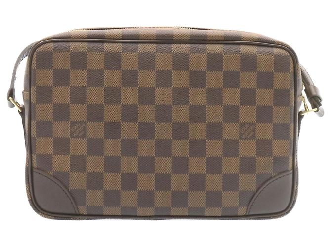 LOUIS VUITTON Borsa a Spalla Trocadero 27 Damier Ebene N48085 LV Auth 27264SAV - vista 2
