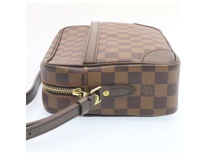 LOUIS VUITTON Borsa a Spalla Trocadero 27 Damier Ebene N48085 LV Auth 27264SAV - vista 3