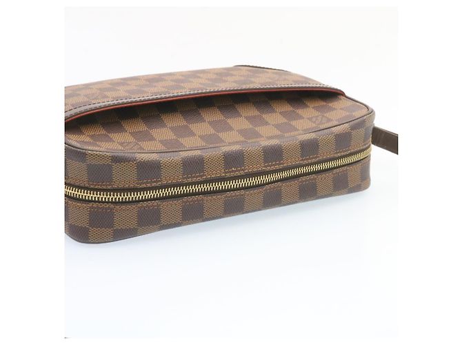 LOUIS VUITTON Borsa a Spalla Trocadero 27 Damier Ebene N48085 LV Auth 27264SAV - vista 6
